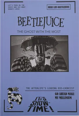 Zdjęcie produktu dla Beetlejuice Notizbuch It's Show Time