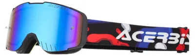 Obrázok produktu pre Acerbis Vanguard Kid – detské motokrosové okuliare s odrazovým sklom, čierno-modré