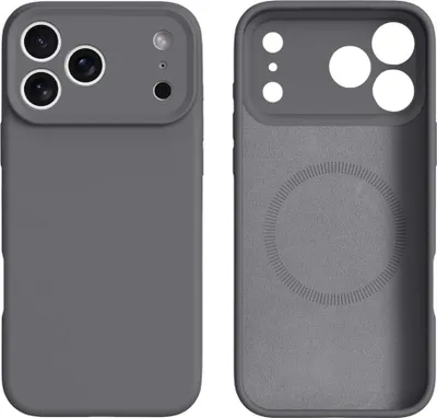 Produktbild von iPhone 17 Pro Max Hülle - Coverup Colour TPU Back Cover - MagSafe-kompatibel - Grau