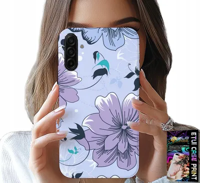Obrázok produktu pre Puzdro pre telefón Samsung Galaxy A17 5G - Kvetinový vzor, moderný dizajn, potlač na zadnej strane