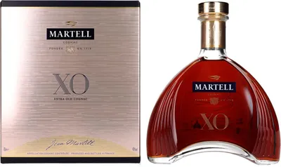 Produktbild von Martell XO Extra Old Cognac 40% Vol. 0,7l in Geschenkbox