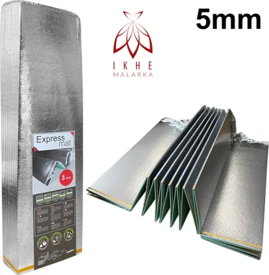 Produktbild von 7m² Bodenplatte Füßboden Unterlage XPS mit PET Folie – Schalldämmung Warmdämmung Trittschalldämmung 5mm