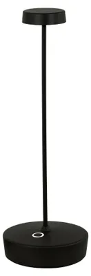 Produktbild von Zafferano Swap Pro wiederaufladbare und dimmbare LED-Tischleuchte, schwarz - 2200-2700-3000K - 9 Stunden maximale Leistung