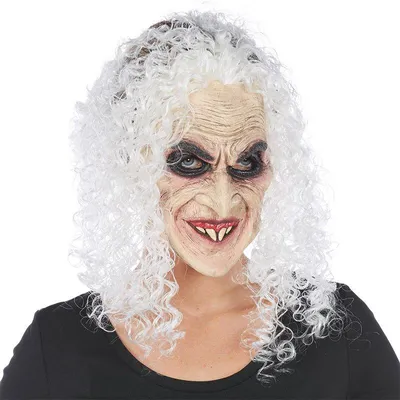 Produktbild von Maske Vampirhexe Latex Horror Grusel Karneval Kostüm Zubehör