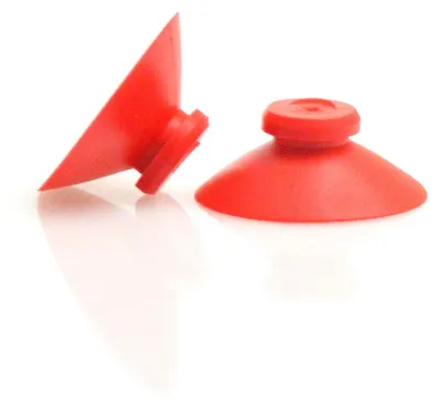 Productafbeelding van Afwasborstel zuignap - Set van 4 - Rubber - Voor glasborstel en glasspoelborstel