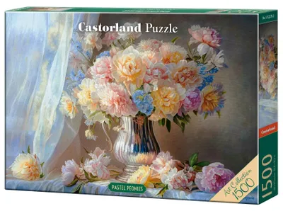 Immagine prodotto di Castorland - Puzzle Peonie Pastello - 1500 dielov