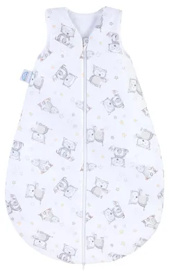 Produktbild von Julius Zöllner Sommerschlafsack 90 cm Häschen und Eule