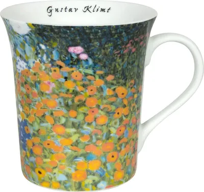 Obrázok produktu pre Könitz Les Fleurs Klimt Hrnček, Jardin de Ferme, hrnček, hrnček na kávu, porcelán, Les Fleurs Klimt, 410 ml, 11 1 100 0688