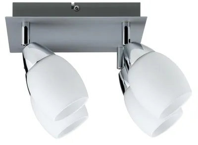 Produktbild von 600.78.LED  Paulmann Deckenleuchten Spotlights Wolba Rondell 4x4W LED GU10 230V Chrom matt Metall/Glas