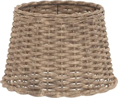 Obrázok produktu pre vidaXL Tienidlo na svietidlo hnedé Ø40x26 cm Prútie