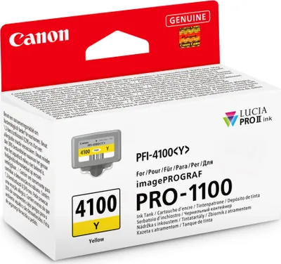 Produktbild von Canon PFI-4100 Y yellow