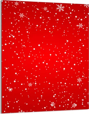 Produktbild von Herdabdeckplatte 40x52 Glaskeramikkochfeld Abdeckung Spritzschutz Glasplatte Deko Schneidebrett, Feiertage Rot