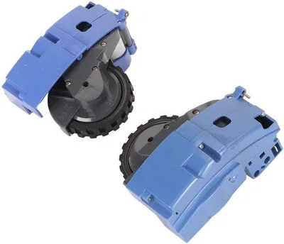 Image de Modules d'articulation pour aspirateurs - Gauche/Droite - Compatibles avec la série Roomba - Antidérapants - Installation facile - Roues pour aspirateurs