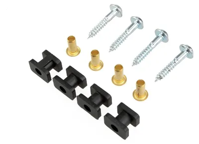 Imagen del producto de Juego de separadores de goma: para servos de tamaño estándar