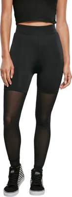 Produktbild von Urban Classics Ladies - High Waist TECH MESH Leggings - S