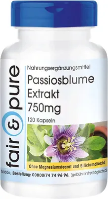 Produktbild von Passionsblume Extrakt 750mg
