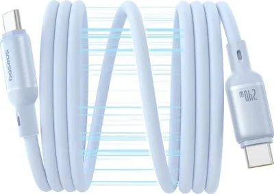 Image de Baseus PicoGo magnetisch Ladekabel USB-C 240W 1m, blau