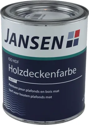 Produktbild von Jansen ISO-HDF Holzdeckenfarbe 2,5 Liter matt