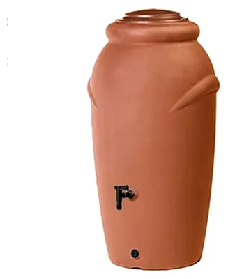 Produktbild von Regenwasserbehälter 210 Liter mit Wasserhahn und Pflanzkübel