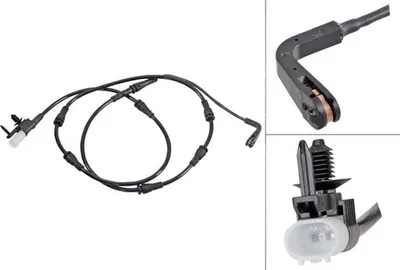 Produktbild von A.B.S. 39985 Warnkontakt Bremsbelagverschleiß 1285mm Vorne für LAND ROVER Range Rover Sport (L494) Discovery V (L462) Range Rover IV (L405)