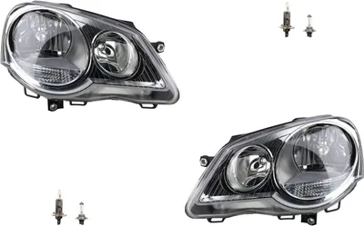 Produktbild von Johns, Scheinwerfer Halogen passend für VW Polo 02 9N 05-12 mit H7 H1 Satz Links Rechts 6Q1941007AR 6Q1941007AN 6Q1941007AT 6Q1941007AJ 6Q1941007AK 6Q