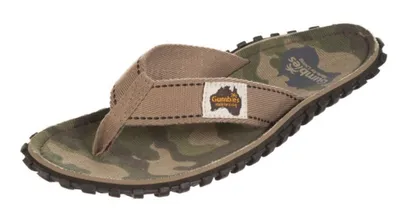 Produktbild von GUMBIES, Islander Zehentrenner Uni, Farbe: Camouflage, Größe: 39