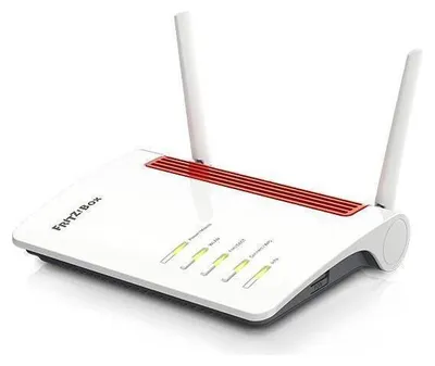 Obrázek produktu pro Box 6850 5G, Wi-Fi 5 (802.11ac), Dvoupásmový (2,4 GHz / 5 GHz), Připojení na síť Ethernet, 3G, Černá, Červená, Bílá, Stolní router