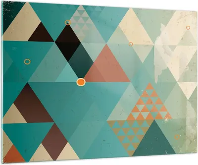 Produktbild von Bilder auf glas - Abstraktion modern - 100x70cm - Glasbilder - Wandbilder - Kunstdruck - zum Aufhängen bereit - Wanddekoration aus Glas - Glas Bilder - Wandbild auf Glas - Einteilig - GAA100x70-3571
