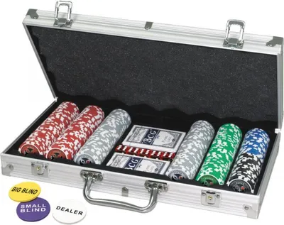 Produktbild von Pokerkoffer 300 Laser-Chips 11,5g, 1Stück