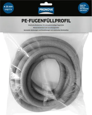 Produktbild von PE-Fugenfüllprofil 20 mm, 5 m