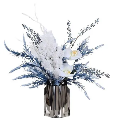 Image de Fleurs artificielles en vase pour une décoration élégante à la maison
