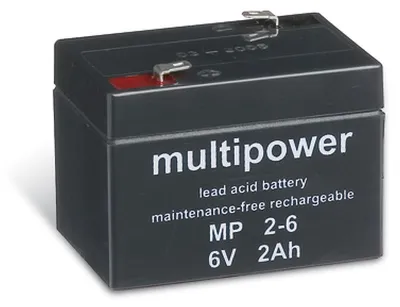 Image de Powery batterie au plomb (multipower) MP2-6