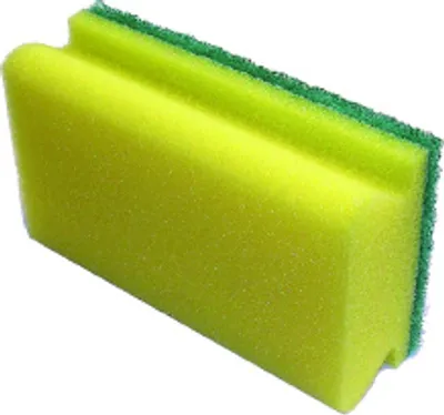 Produktbild von Aledin Topfreiniger Griff ca.15x9x4.5 gelb-grün