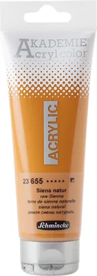 Produktbild von Schmincke 120ml AKADEMIE Acryl color Siena natur Acryl 23 655 012