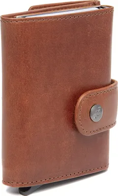 Image de The Chesterfield Brand porte-monnaie Varrano Wallet Cognac brun