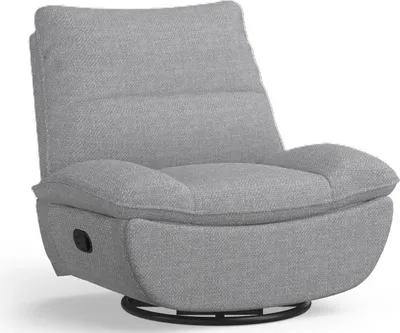 Immagine prodotto di Poltrona girevole a dondolo XC6-LG-EUV2, grigio chiaro