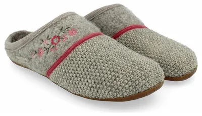 Produktbild von Haflinger Hauschuhe grau in Gr. 40
