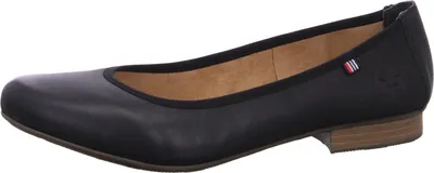 Produktbild von Rieker Damen Ballerina Leder klassisch Riricon Sohle 51994, Größe:38 EU, Farbe:Schwarz