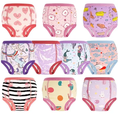 Image de Couches d'apprentissage pour enfants, lot de 10, culottes d'apprentissage