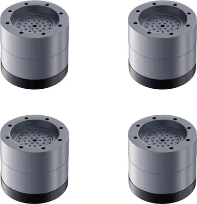 Immagine prodotto di INF Supporti Antivibrazione Lavatrice - Aumento Altezza 6cm - 4 Pezzi