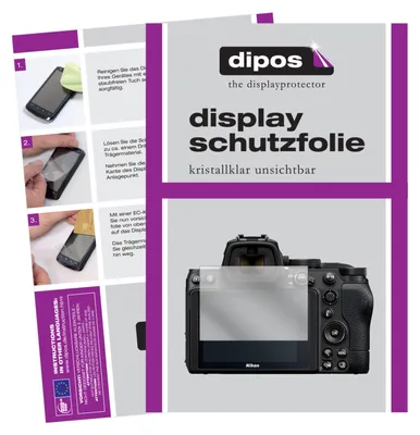 Obrázok produktu pre 2x ochranná fólia pre Nikon Z5 priehľadná ochranná fólia displeja dipos