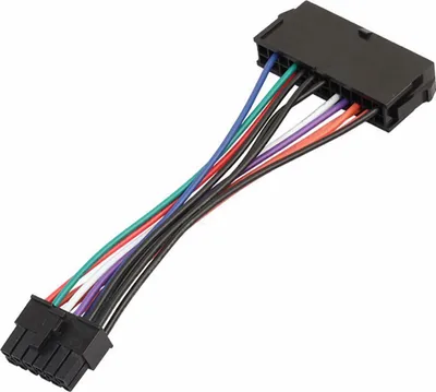 Produktbild von P00 24-Pin auf 12-Pin ATX Netzteil Adapterkabel für Acer Mainboard – Stromadapter – 13,5 cm