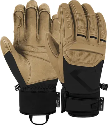 Produktbild von Reusch Fingerhandschuhe Pro RC in sportlichem Design 7828 black / tan 8