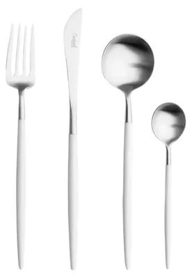 Image de Set de couverts Cutipol Goa en acier inoxydable et résine, élégant