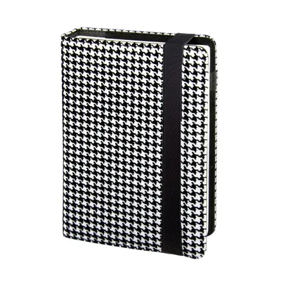 Immagine prodotto di Agenda giornaliera e settimanale calendario universale premium in bianco e nero A5 con inserto rimovibile Chiusura con elastico Modena