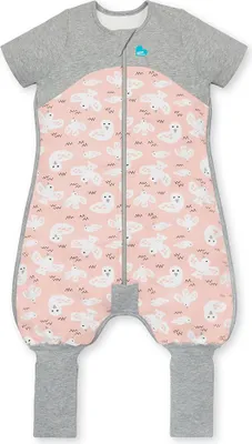 Produktbild von Love to Dream™ Schlafanzug kurzarm Baumwolle Rosa Tauben, 1,0T (24-36 Monate)