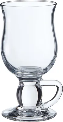 Produktbild von Pasabahce 44159 Irisch Coffee Gläser mit Griff Henkel Kaffee, 4er Pack, Teegläser Eiskaffee Cocktail Latte Macchiato