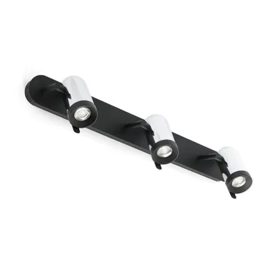 Productafbeelding van Faro 43528, oppervlaktemontage, 3 lampen, GU10 fitting, IP20, chroom