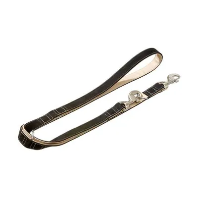 Produktbild von Karlie Buffalo Ultra Führleine - Schwarz/Hellbeige - 25 mm / 200 cm