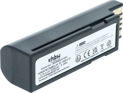 Produktbild von vhbw Akku kompatibel mit Zebra LS3678, DS3678, DS3600, LI3678, LS3600, EVM, LI3600 Barcodescanner POS (2200 mAh, 3,7 V, Li-Ion)